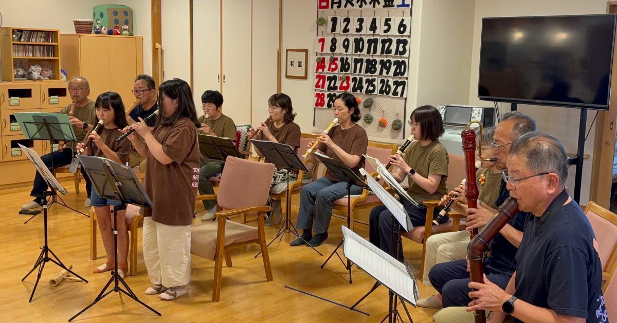 敬老の日、ニチイデイケアセンター帯広東に行ってきました！